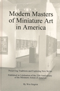 Miniature painting book by Wes Siegrist